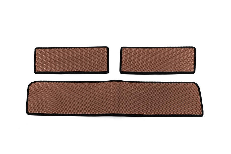 Ford Transit 2014- Tapis de seuil (3 pcs, EVA, brique) Image