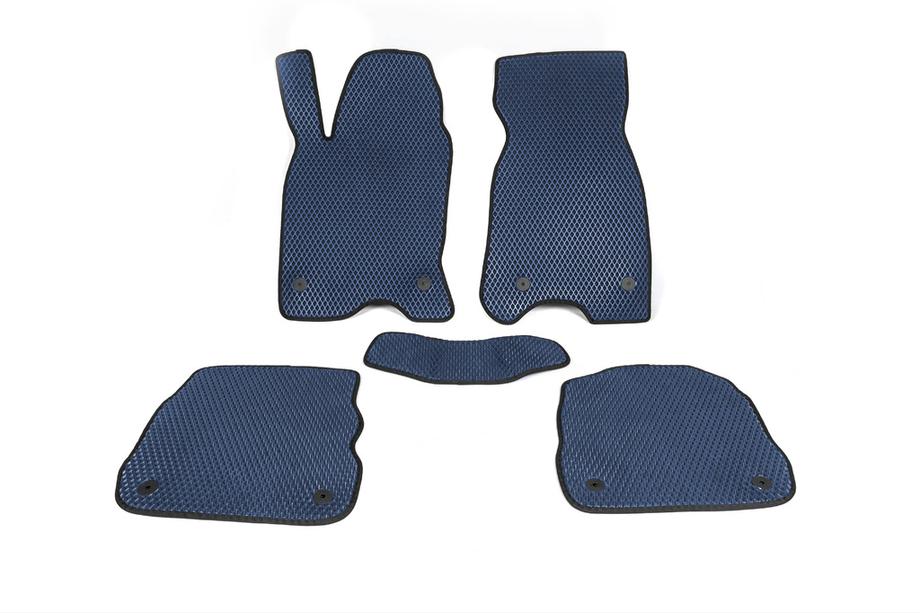 Audi A6 C5 1997-2001 Tapis de sol EVA (Bleus) Image