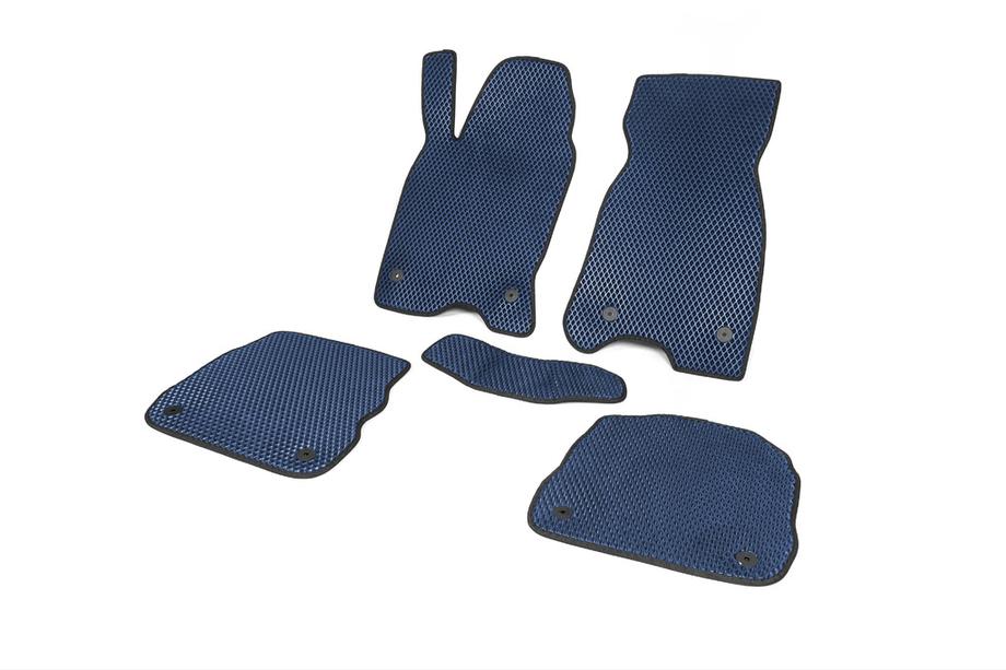 Audi A6 C5 2001-2004 Tapis de sol EVA (Bleus) Image