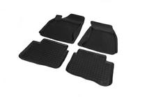 Volkswagen Passat B5 1997-2005 Tapis en caoutchouc avec rebord (4 pcs, Polytep) photo 2