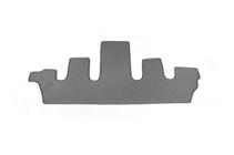 Chrysler Voyager 2001-2007 Tapis de sol (3 rangées, EVA, gris) photo 6