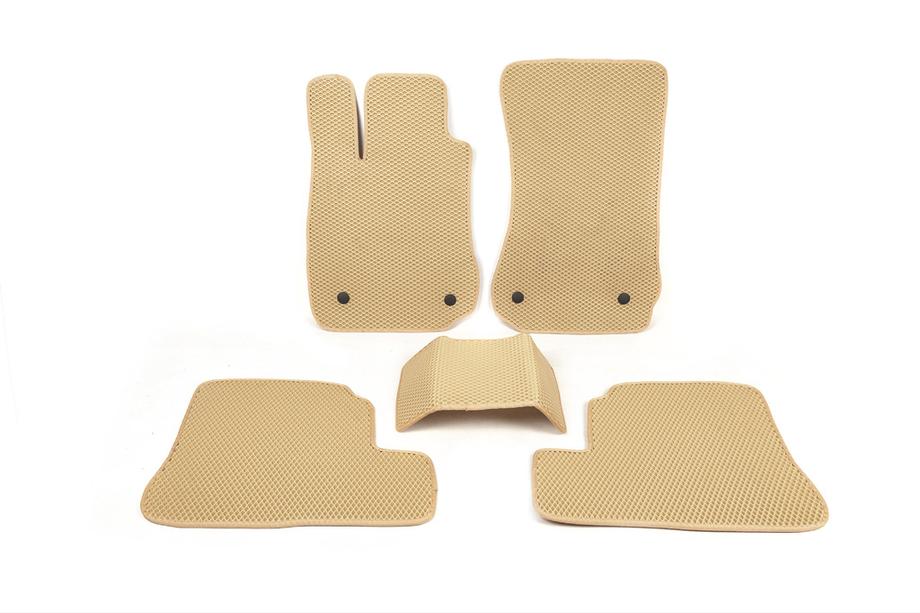 Mercedes S-class W221 2005-2013 Tapis de sol EVA (Long, beige) Image
