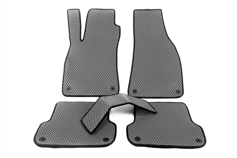 Audi A4 B7 2004-2008 Tapis de sol EVA (Gris) Image