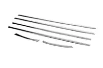 Ford Mondeo 2008-2014 Encadrement inférieur de vitres inox (6 pcs) photo 4