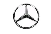 Mercedes CLS C219 2004-2010 Emblème avant (16 cm) photo 2