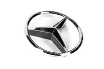 Mercedes CLS C219 2004-2010 Emblème avant (16 cm) photo 3