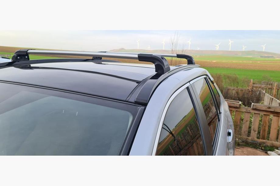 Toyota Rav 4 2019–2025 Barres de toit pour barres de toit integrées Strong (2 pcs) Gris Photo 5