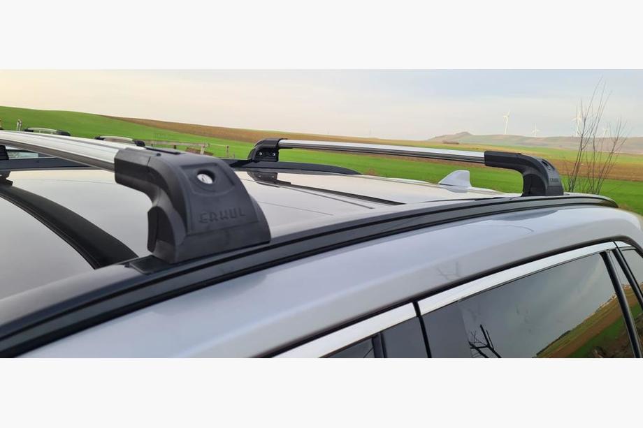 Toyota Rav 4 2019–2025 Barres de toit pour barres de toit integrées Strong (2 pcs) Gris Photo 1