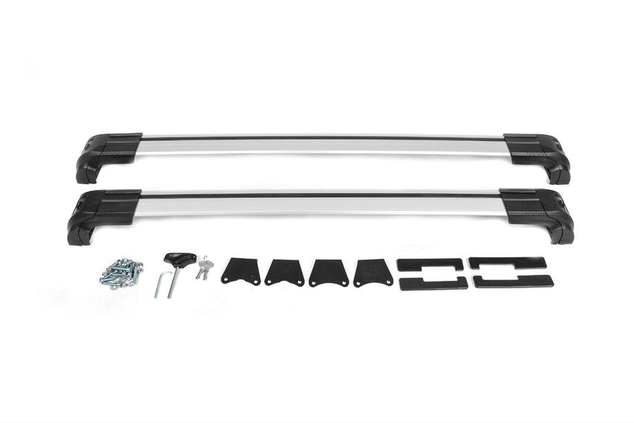 Toyota Rav 4 2019–2025 Barres de toit pour barres de toit integrées Strong (2 pcs) Gris Photo 14