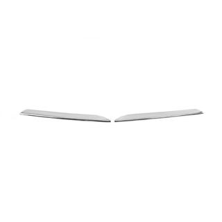 Caches antibrouillard Carmos (2 pcs, inox) Honda Civic Sedan X 2016-2021 photo 2