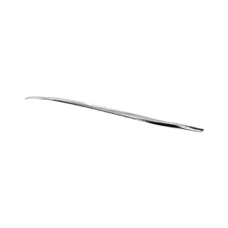 Baguette inox au-dessus de la plaque d'immatriculation photo 3