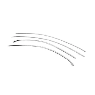 Encadrement supérieur de vitres inox (4 pcs) photo 3