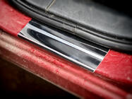 Nissan Qashqai 2007-2010 Seuils de porte inox (Carmos V2, 4 pcs) photo 3