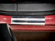 Nissan Qashqai 2007-2010 Seuils de porte inox (Carmos V2, 4 pcs) photo 4