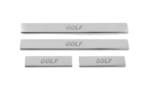 Volkswagen Golf 7/E-Golf 2012-2020 Seuils de porte inox Carmos V2 (4 pcs) photo 1