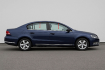Volkswagen Passat B7 2012-2015 Encadrement de Vitres SD/SW Inox photo 1