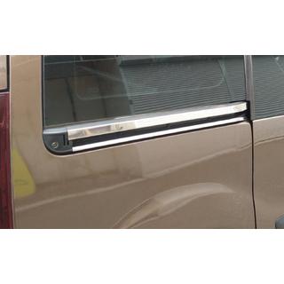 Moulures en acier inox pour portes coulissantes (4 pcs) photo 2
