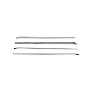 Moulures en acier inox pour portes coulissantes (4 pcs) Peugeot Partner Tepee 2008-2018 photo 3