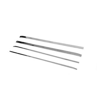 Moulures en acier inox pour portes coulissantes (4 pcs) Peugeot Partner Tepee 2008-2018 photo 4