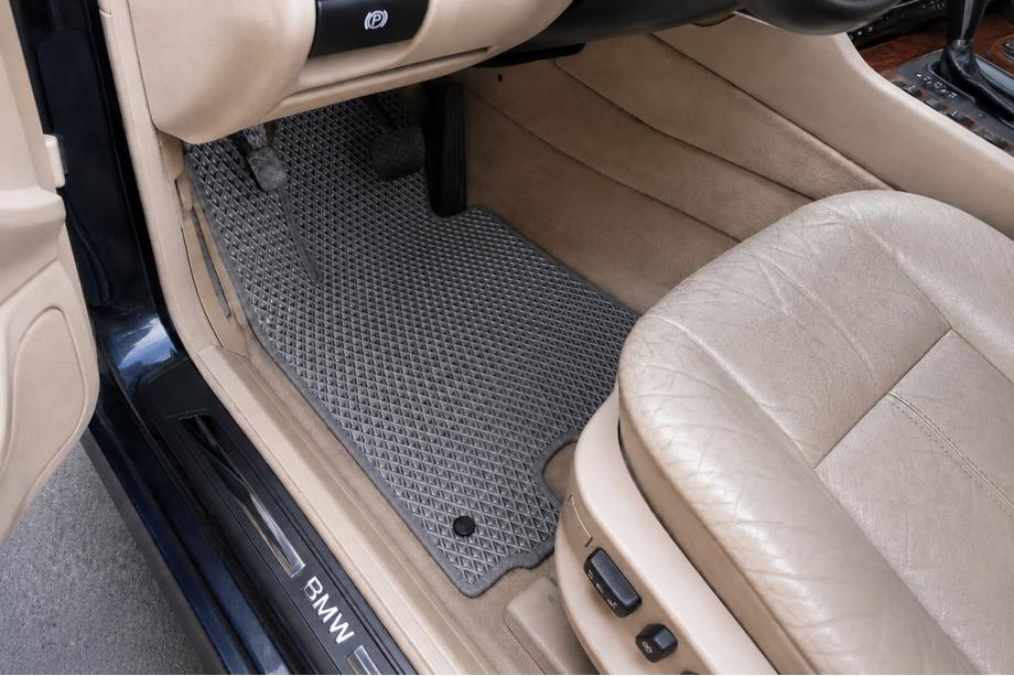 BMW 7 Series E38 1994-2001 Tapis de sol EVA gris Image