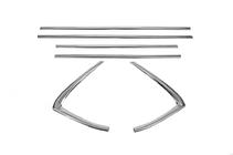 Opel Corsa F 2019- Baguettes de vitres inférieures inox (6 pcs) photo 2