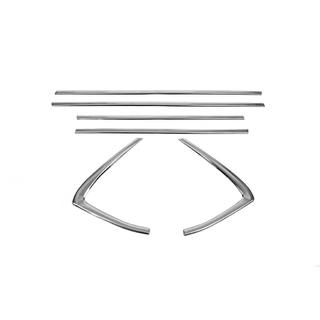 Baguettes de vitres inférieures inox (6 pcs) Opel Corsa F 2019- photo 2