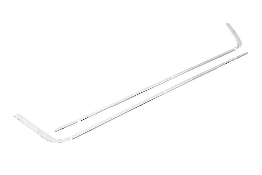 Hyundai Bayon 2021- Baguettes de vitres inférieures inox (8 pcs) Photo 4