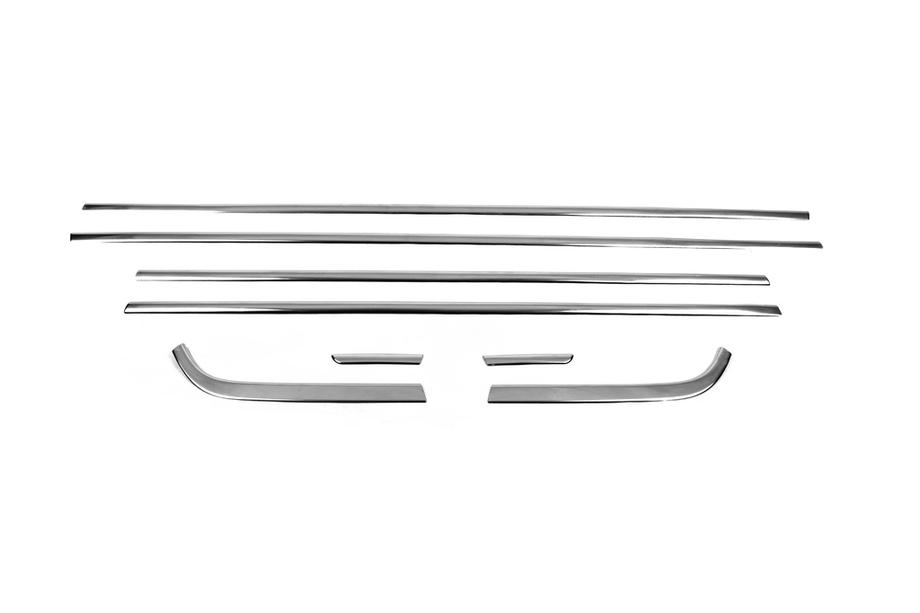 Hyundai Bayon 2021- Baguettes de vitres inférieures inox (8 pcs) Photo 2