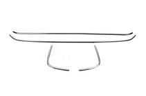 Ford Custom 2013-2022 Couvre-grille de pare-chocs 2018+ (4 pcs, inox) photo 2