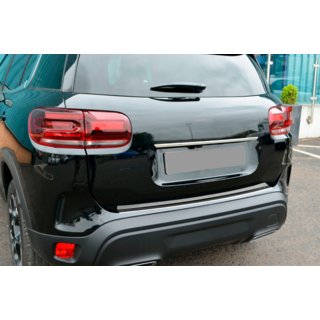 Baguette chromée au-dessus de la plaque d'immatriculation (inox) Citroen C5 Aircross 2017-2025 photo 2