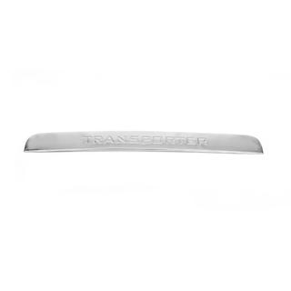 Baguette chromée au-dessus de la plaque d'immatriculation pour hayon (avec inscription, inox) photo 2