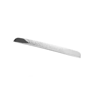 Baguette chromée au-dessus de la plaque d'immatriculation pour hayon (avec inscription, inox) photo 3