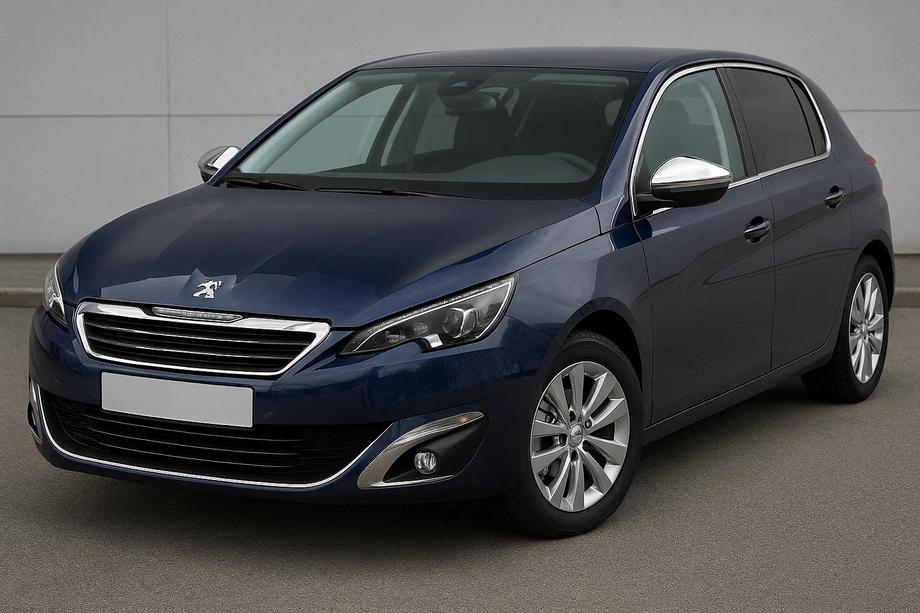 Peugeot 308 2014-2021 Coques de Rétroviseurs (2 pcs, Acier Inoxydable) Carmos - Acier Inoxydable Turc Photo 3