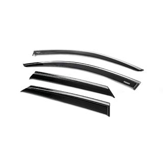 Déflecteurs de Vitres avec Moulure Chromée (4 pcs, Niken) photo 2