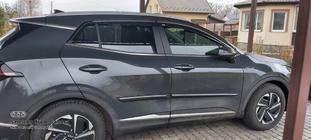 Kia Sportage 2021- Déflecteurs de vitres avec baguette chromée Niken (pour SWB, 4 pcs) photo 6