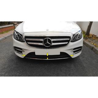 Baguette chromée pour pare-chocs avant 2016-2020 (inox) Mercedes E-class W213 2016-2023 photo 2