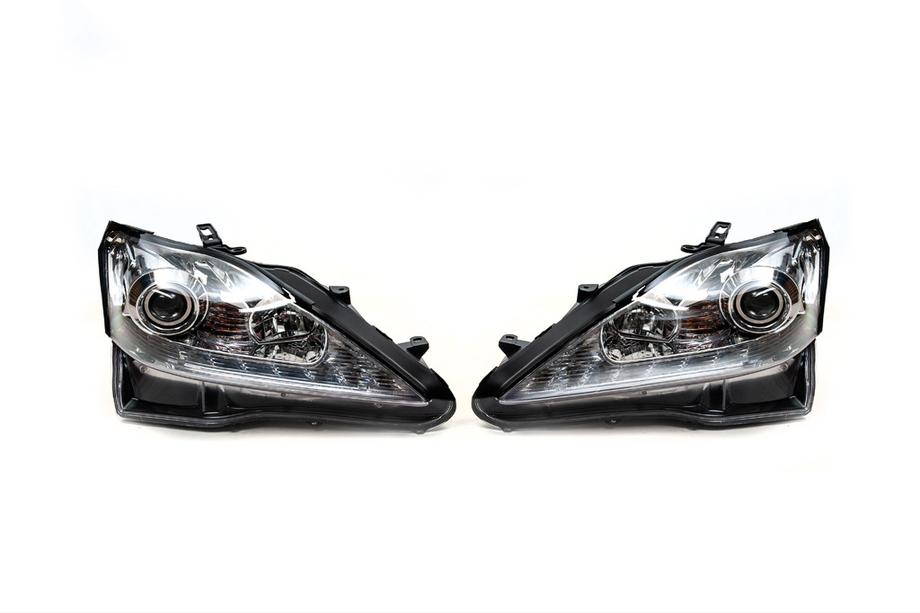 Lexus IS 2005-2013 Phares Avant OEM V2 Silver (2 pcs) Image