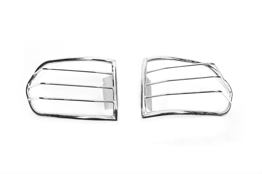 Toyota FJ Cruiser 2006-2022 Protections de feux arrière (inox, 2 pcs) Photo 5