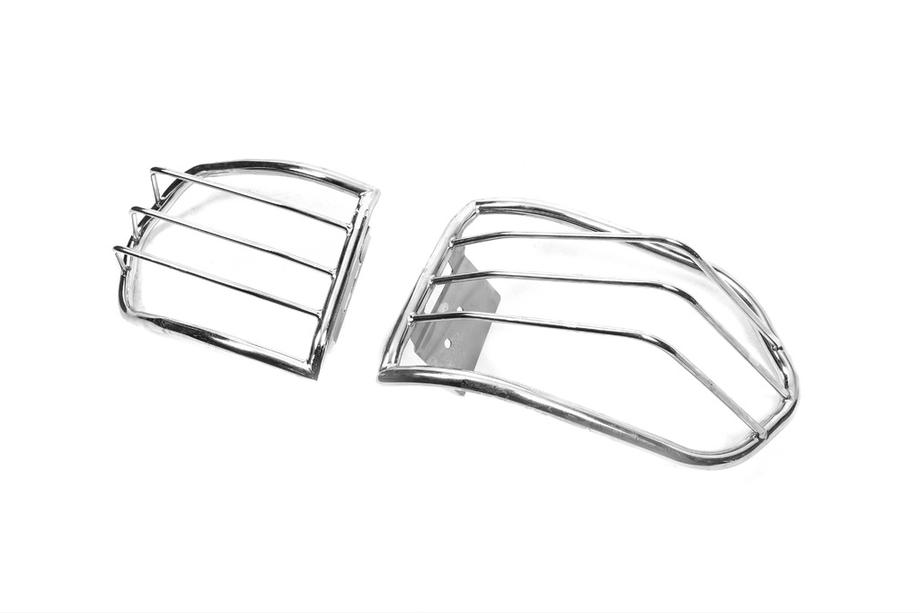 Toyota FJ Cruiser 2006-2022 Protections de feux arrière (inox, 2 pcs) Photo 6
