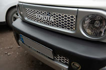 Toyota FJ Cruiser 2006-2022 Couvre-calandre chromés (acier inoxydable) photo 4