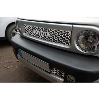 Couvre-calandre chromés (acier inoxydable) Toyota FJ Cruiser 2006-2022 photo 4