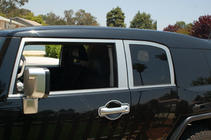 Toyota FJ Cruiser 2006-2022 Kit moulures de vitres inox 16 pièces photo 6