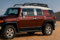 Toyota FJ Cruiser 2006-2022 Kit moulures de vitres inox 16 pièces photo 1