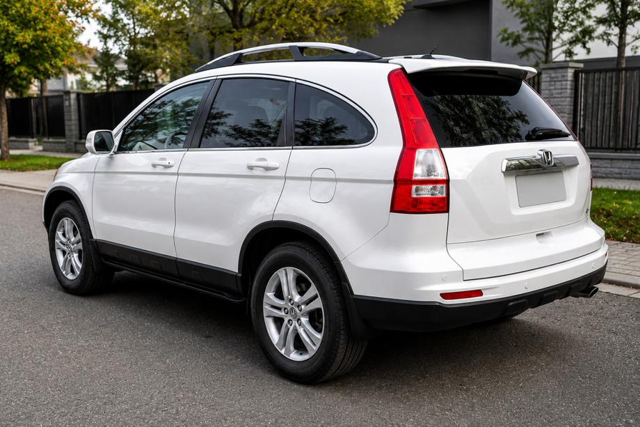 Honda CRV 2007-2011 Barres de toit grises (OEM) Image