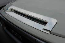 Toyota FJ Cruiser 2006-2022 Baguettes de capot chromées (acier inoxydable) photo 2