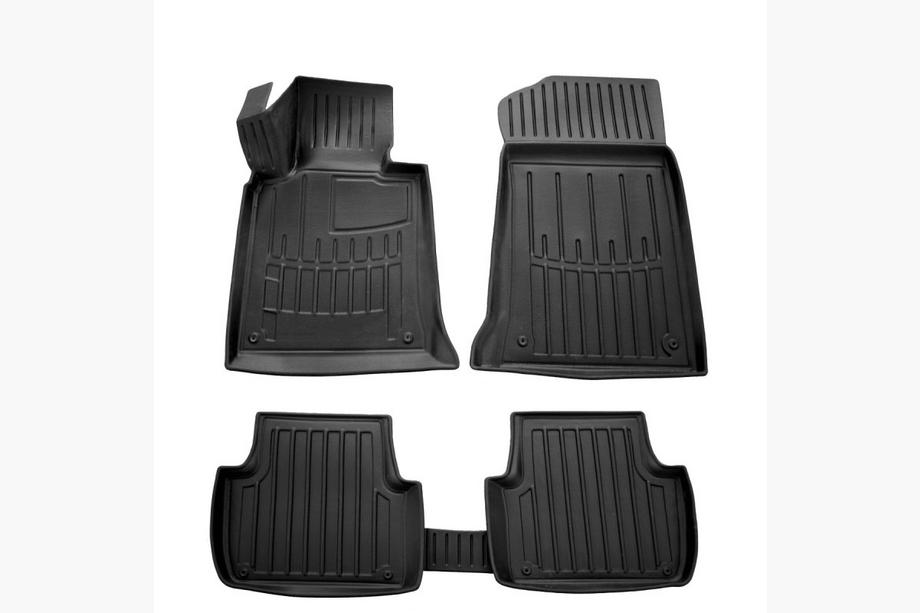 BMW 3 Series E46 1998-2006 Tapis de sol en caoutchouc Stingray 3D (5 pcs, polyuréthane) Image