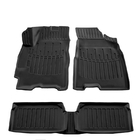 Chery Tiggo 2 2014- Tapis de sol en caoutchouc Stingray 3D (5 pcs, polyuréthane) photo 1