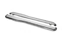 Mitsubishi Outlander 2001-2006 Barres Latérales MIT1257 (2 pcs, inox) photo 1