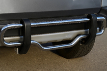 Toyota FJ Cruiser 2006-2022 Protection Arrière D098616 (Inox) photo 2