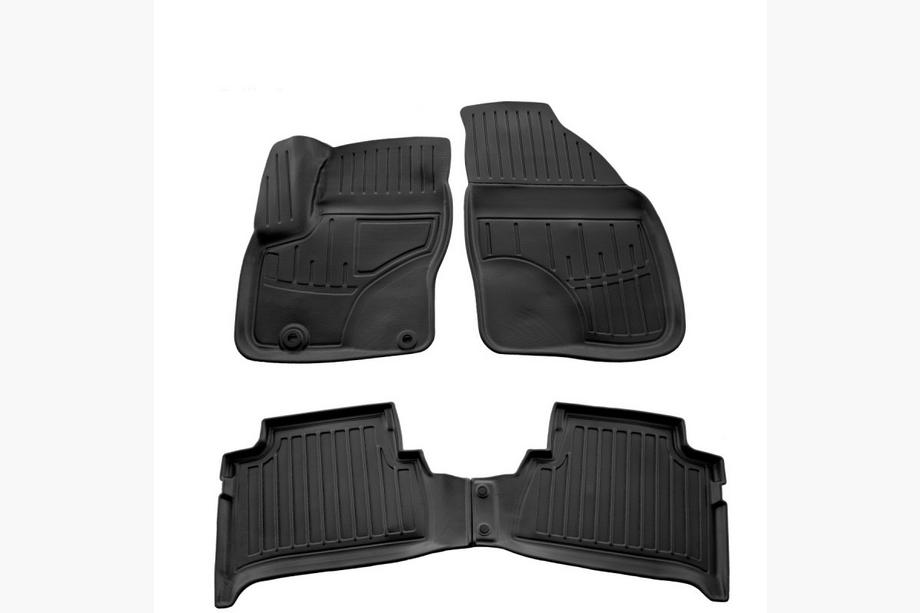 Ford C-Max 2004-2010 Tapis de sol caoutchouc Stingray 3D (4 pcs, polyuréthane) Image